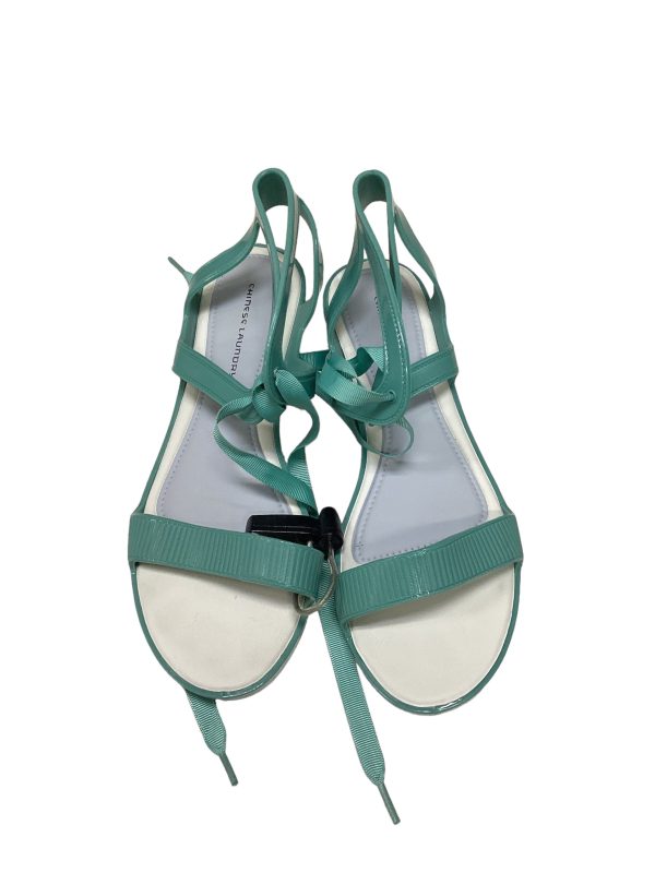 Teal Sandals Flats Chinese Laundry, Size 7.5 Online Hot Sale