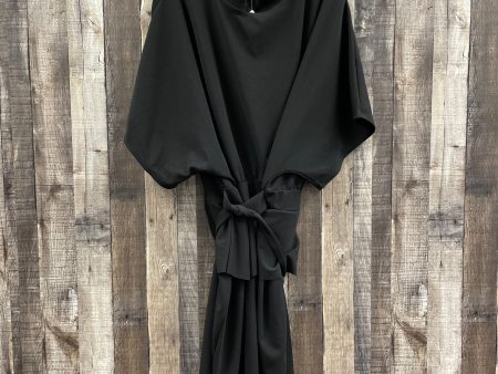 Black Dress Casual Maxi Boohoo Boutique, Size 3x Cheap