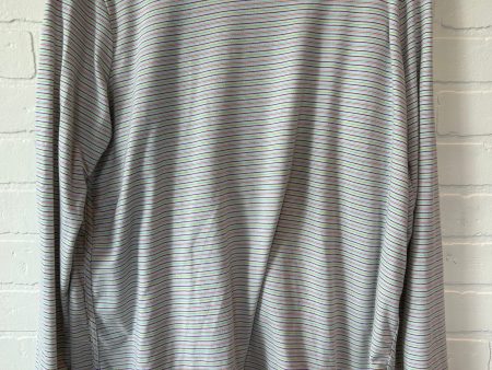 Rainbow Print Top Long Sleeve Basic Lands End, Size Xl Online Sale