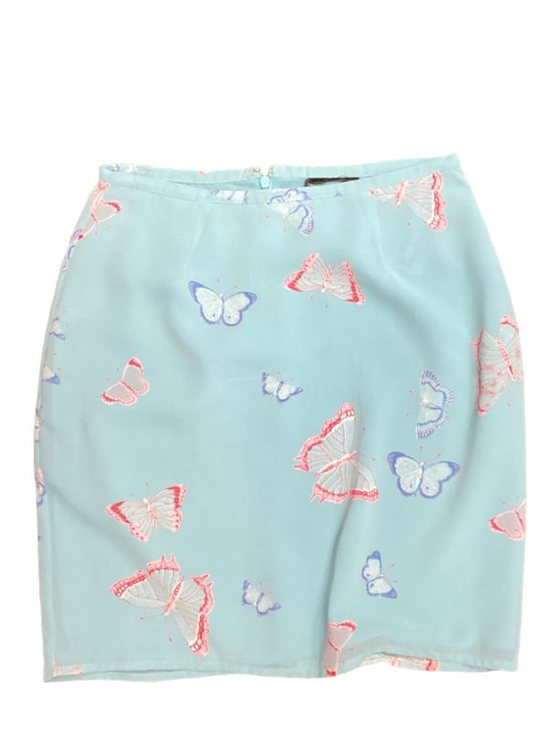 Blue & Pink Skirt Mini & Short Clothes Mentor, Size S Hot on Sale