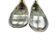 Silver Shoes Flats By Classified, Size: 6 Online Hot Sale