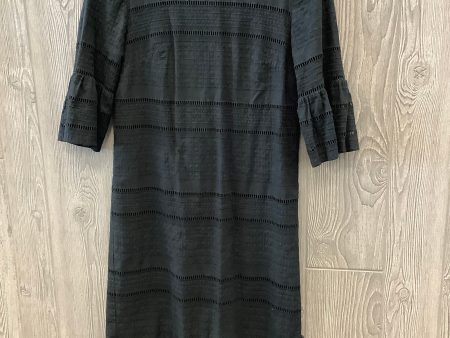 Black Dress Casual Midi J. Crew, Size 0 Cheap