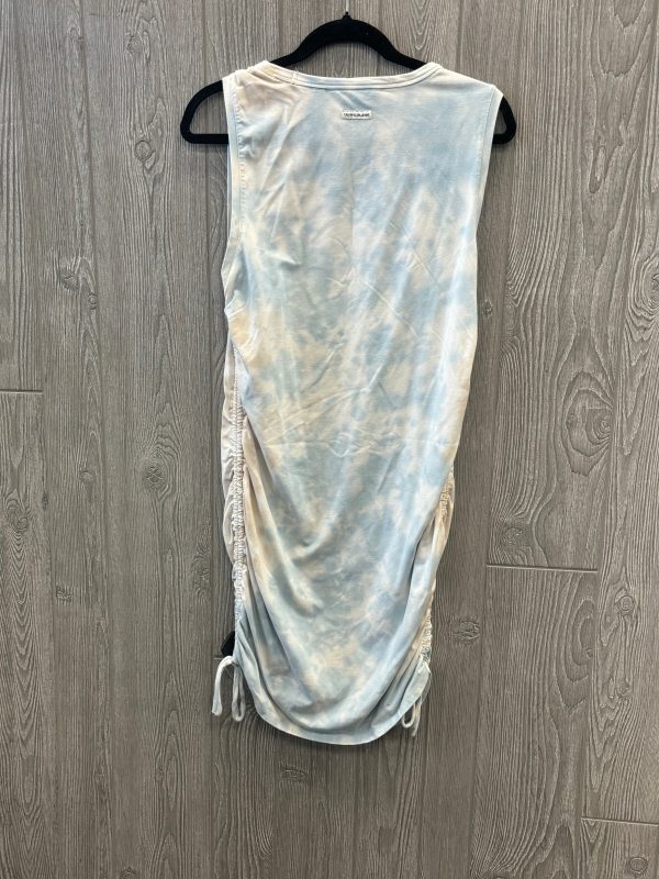 Tie Dye Print Dress Casual Midi Calvin Klein, Size L For Cheap