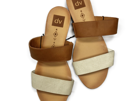 Tan Sandals Flats By Dolce Vita, Size: 9 Sale