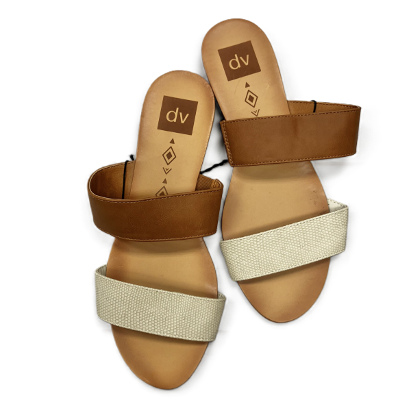 Tan Sandals Flats By Dolce Vita, Size: 9 Sale