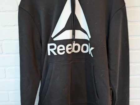 Black Athletic Sweatshirt Hoodie Reebok, Size S For Sale