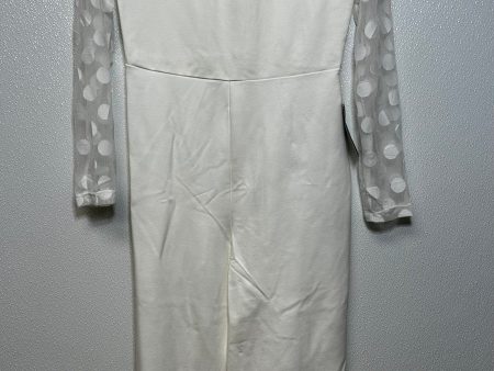 White Jumpsuit Clothes Mentor, Size M Online Sale