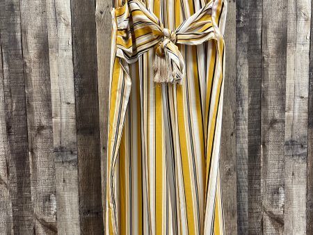 Striped Pattern Pants Wide Leg Shein, Size 3x For Cheap