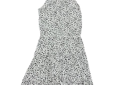 BLACK & WHITE LASCANA DRESS CASUAL MAXI, Size XL Online Sale