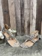 Snakeskin Print Sandals Flats Cme, Size 7 Cheap