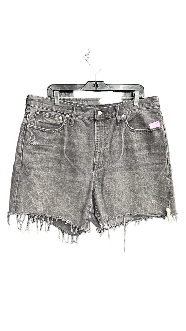 Black Denim Shorts Madewell, Size 16 Cheap