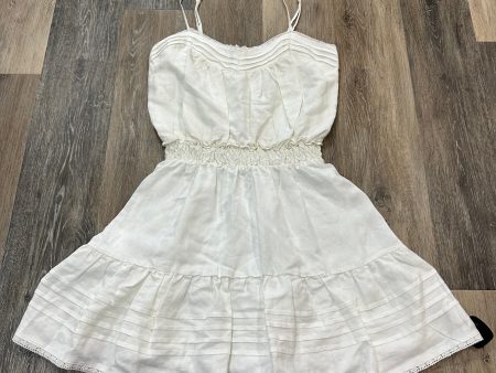 White Dress Casual Short Saltwater Luxe, Size M Online Hot Sale