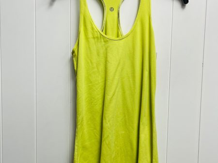 Silver Athletic Tank Top Lululemon, Size S For Sale