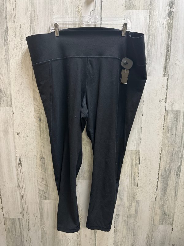 Black Athletic Leggings Old Navy, Size 3x Hot on Sale