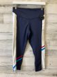 Blue & Red & White Athletic Leggings Capris Champion, Size M on Sale