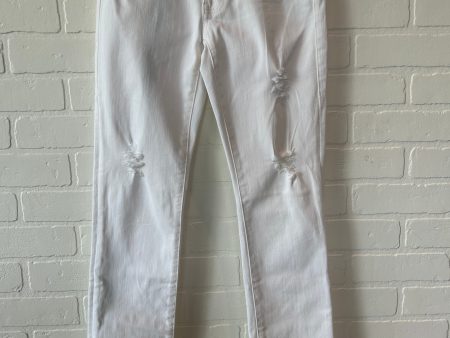 White Denim Jeans Skinny Cabi, Size 0 Online