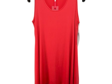 Red Tunic Sleeveless Clothes Mentor, Size Xs on Sale