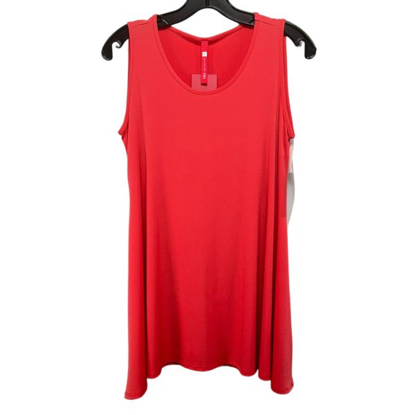 Red Tunic Sleeveless Clothes Mentor, Size Xs on Sale