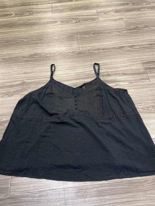 Black Tank Top Torrid, Size 4x on Sale