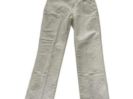 White Jeans Cropped Chicos, Size 6 Online now