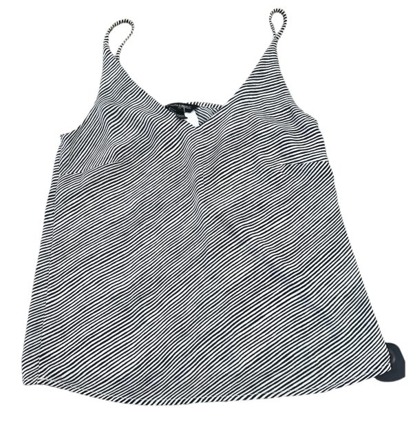 Black & White Top Sleeveless Banana Republic, Size Xxs Online Hot Sale