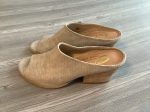 Taupe Shoes Heels Block Sbicca, Size 7 Online Sale