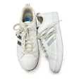 Silver & White Shoes Sneakers By Adidas, Size: 9.5 Fashion