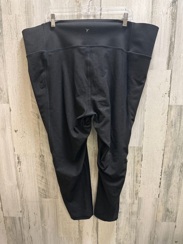 Black Athletic Leggings Old Navy, Size 3x Hot on Sale