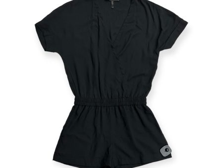 Black Romper Bcbgmaxazria, Size Xs Online Sale