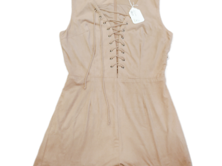 Taupe Romper By Illa Illa, Size: M Fashion