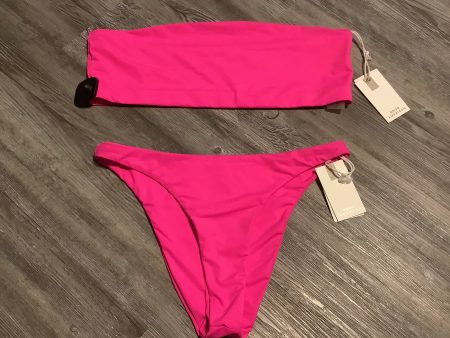 Pink Swimsuit 2pc Good American, Size 4 Online Sale