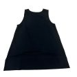 BLACK HABITAT TUNIC SLEEVELESS, Size L Online now