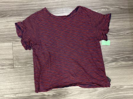 Striped Pattern Top Short Sleeve Old Navy, Size S Discount