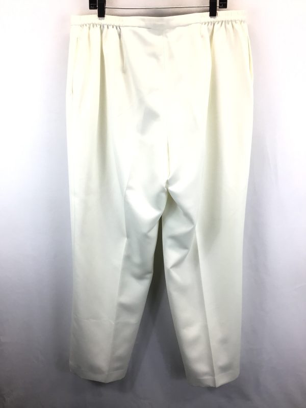 White Pants Dress Kasper, Size 18 Online Hot Sale