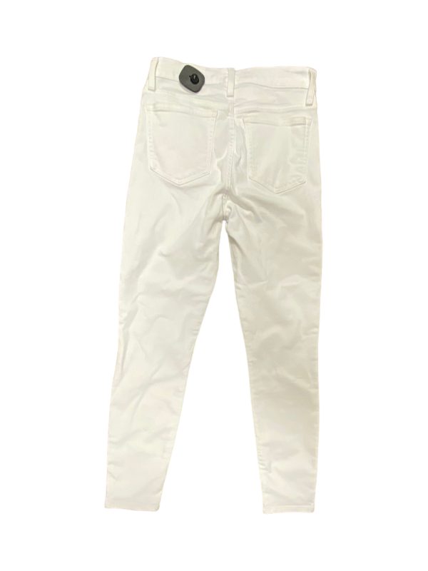 White Jeans Skinny J. Crew, Size 6 For Sale