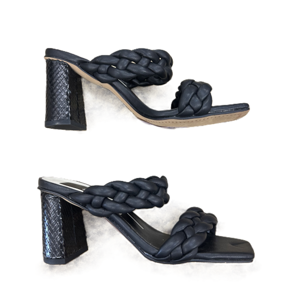 Black Sandals Heels Block By Dolce Vita, Size: 6 For Sale