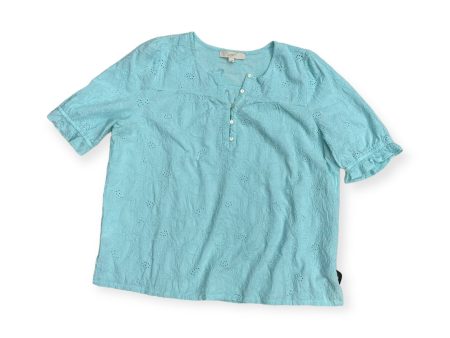 Aqua Top Short Sleeve Loft, Size Xl Online Hot Sale