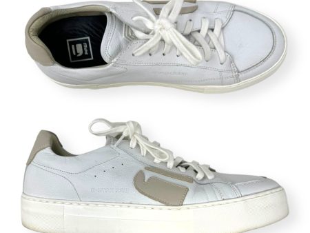 White Shoes Sneakers G-Star Raw ,Size 9 on Sale