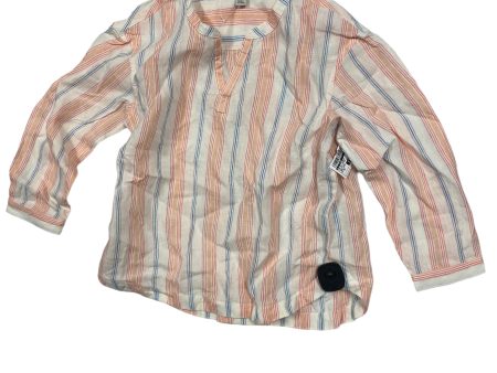 Striped Pattern Top 3 4 Sleeve L.l. Bean, Size Xs Discount