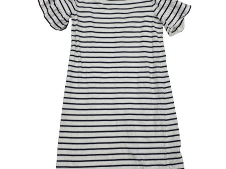 BLUE & WHITE J. CREW DRESS CASUAL SHORT, Size M Online Sale