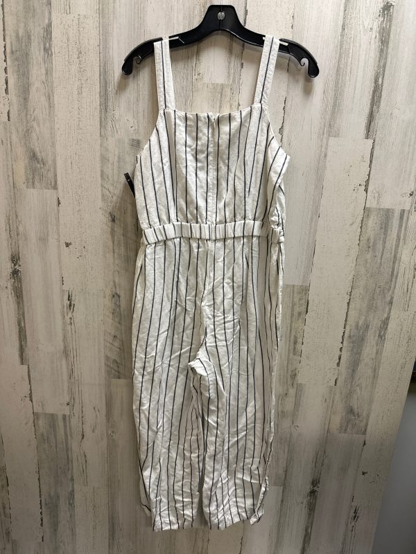 Striped Pattern Jumpsuit Loft, Size S Fashion