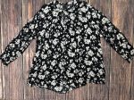 Black Top Long Sleeve Lane Bryant, Size 1x Fashion