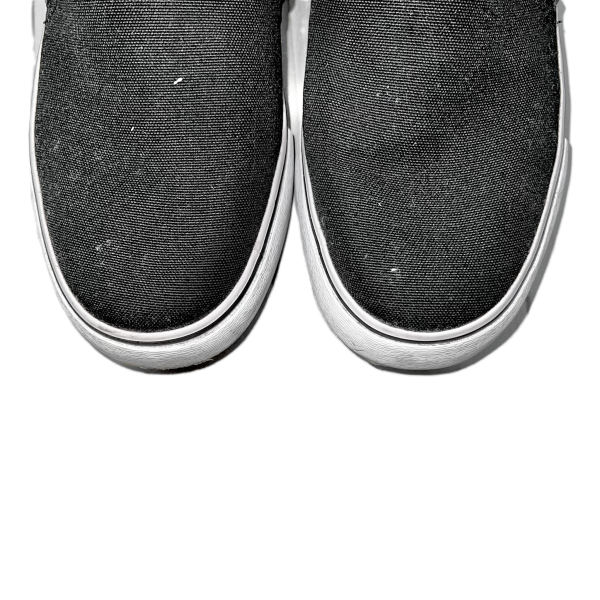 Black Shoes Flats By Vans, Size: 10 Sale