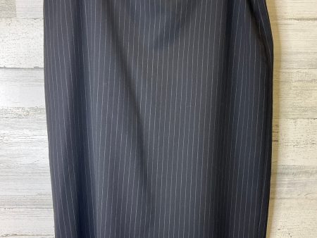 Black Skirt Midi Banana Republic, Size 14 Supply