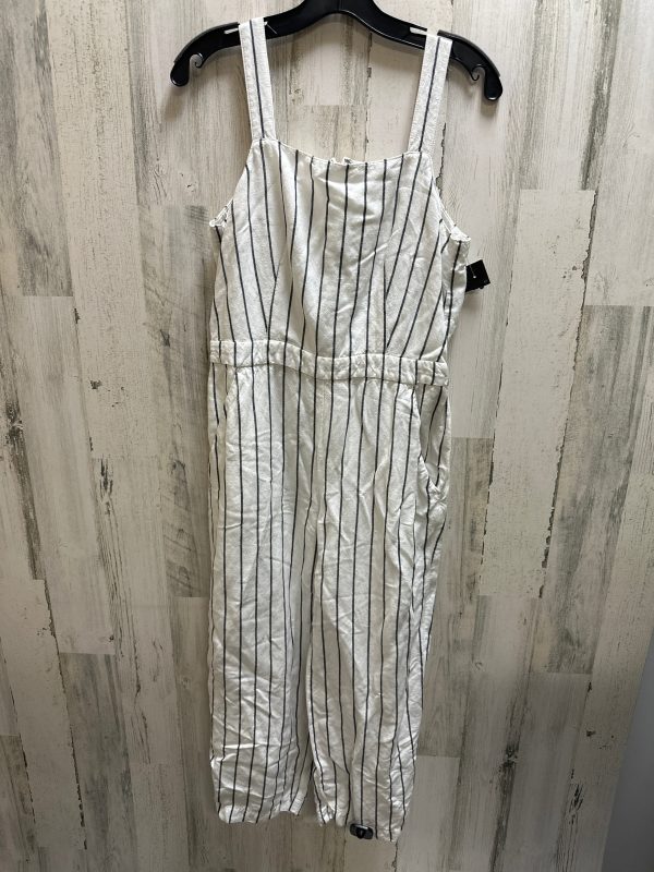 Striped Pattern Jumpsuit Loft, Size S Fashion