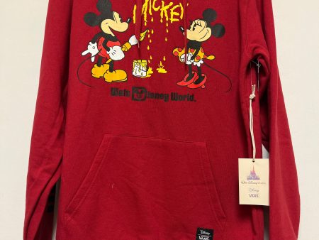 Red Sweatshirt Hoodie Disney Store, Size Xs Discount