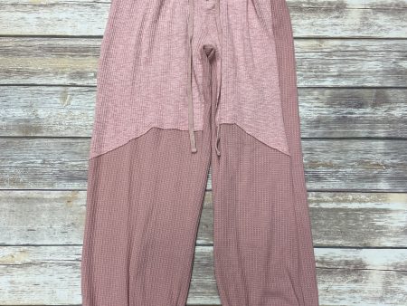 Pink Pants Lounge Pol, Size S Online Sale