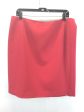 Red Skirt Midi T Tahari, Size 16 Sale