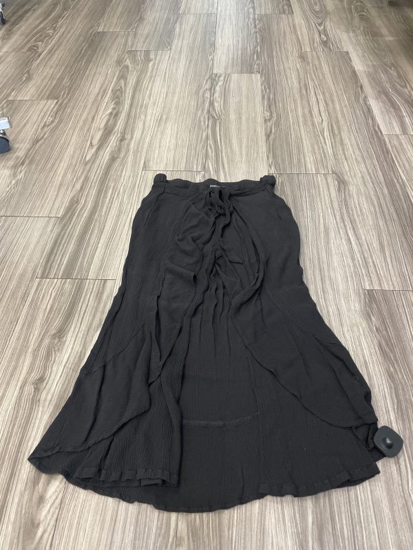 Black Skirt Maxi Clothes Mentor, Size S Hot on Sale