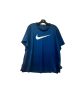 Black & Blue Athletic Top Short Sleeve Nike, Size 2x Online now